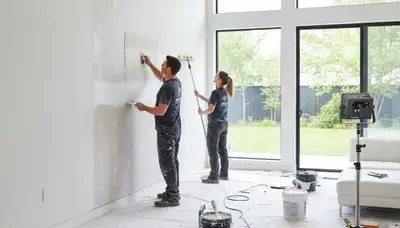 Professional drywall repair and wall patching by expert painters in Durham, NC homes