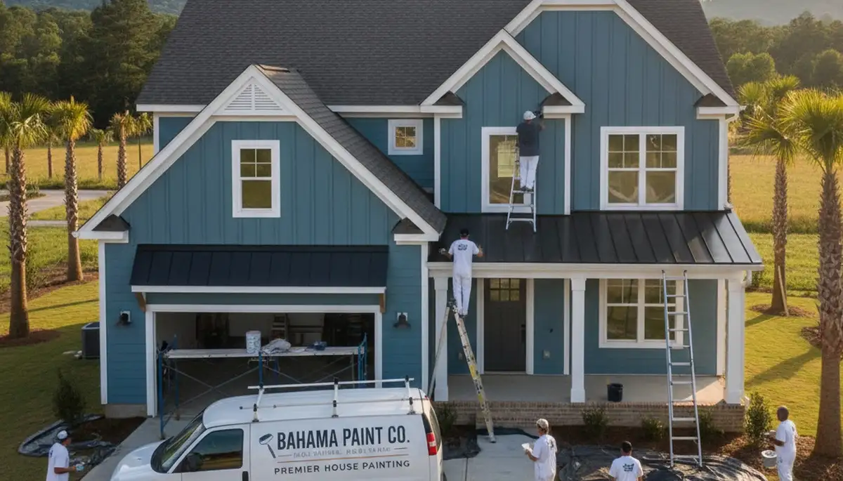 Professional house painting service in Durham, NC for interior and exterior homes