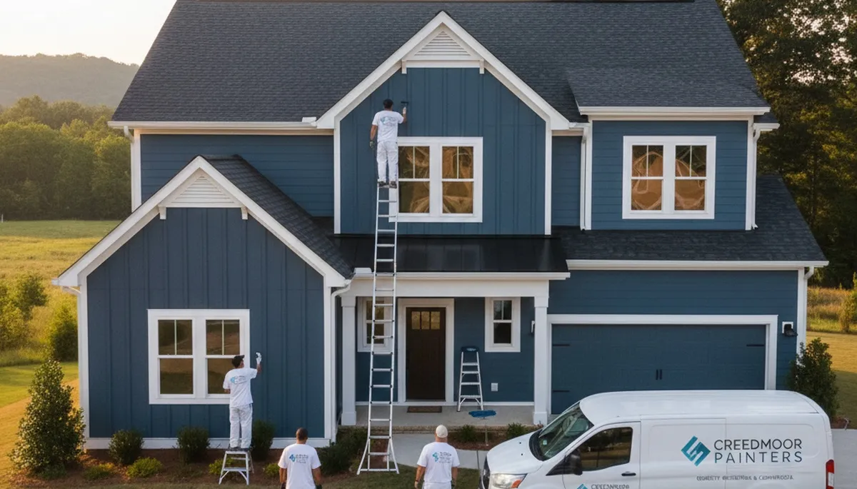 Professional house painters in Durham NC providing expert residential exterior painting services