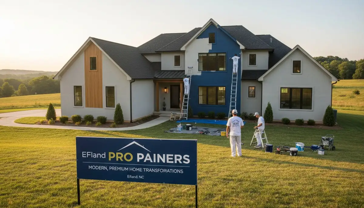 Professional house painters in Durham NC providing expert residential exterior painting services