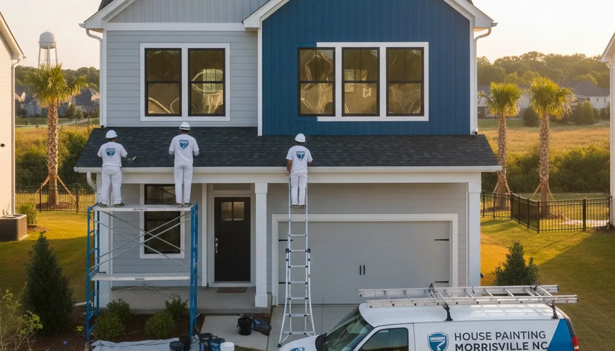 Professional house painters in Durham, NC providing expert interior and exterior painting services