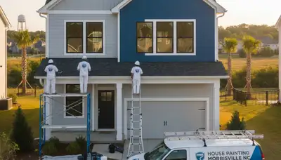 Professional house painters in Durham, NC providing expert interior and exterior painting services
