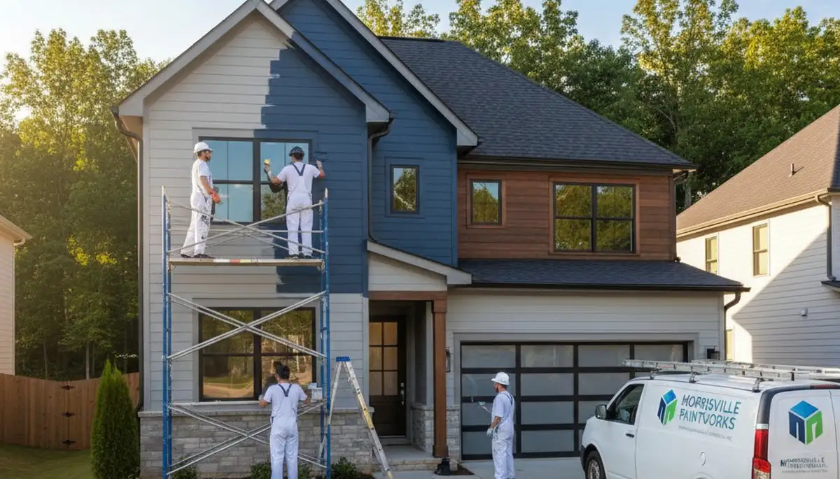 Durham, NC house painters providing professional interior and exterior painting services