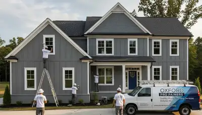 Professional house painting service in Durham, NC for interior and exterior homes