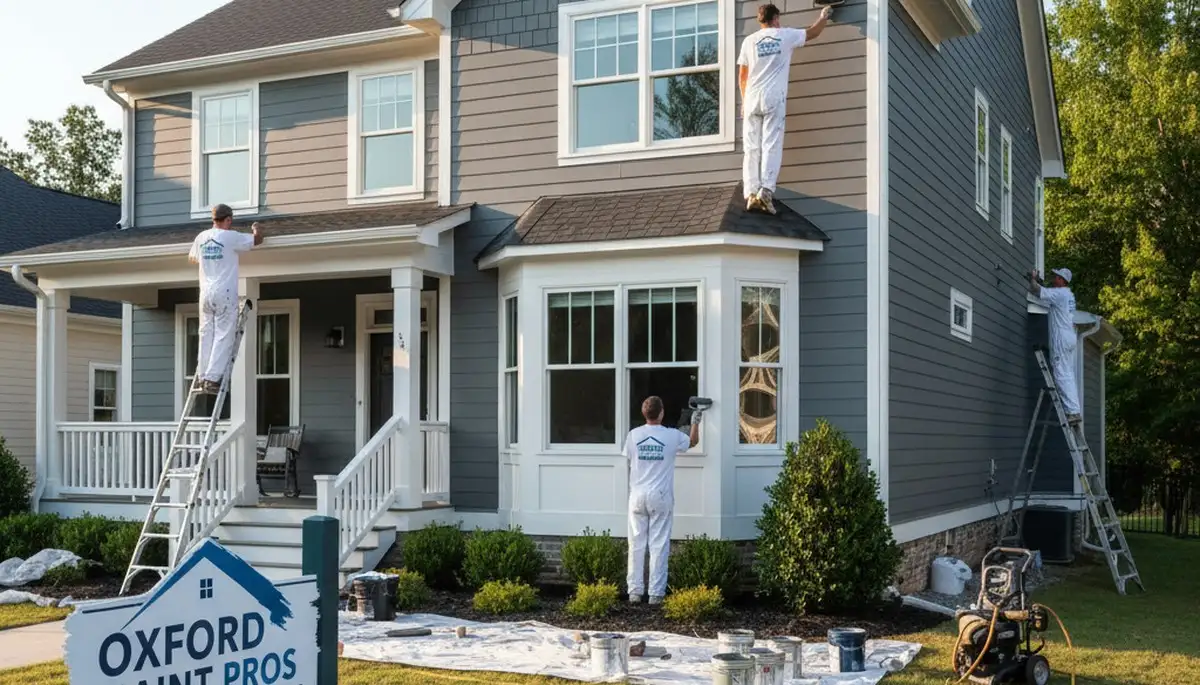 Professional house painters serving Durham, NC with expert interior and exterior painting services