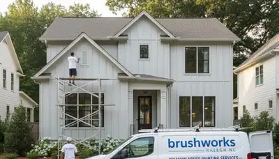Professional house painters in Durham, NC providing interior and exterior painting services