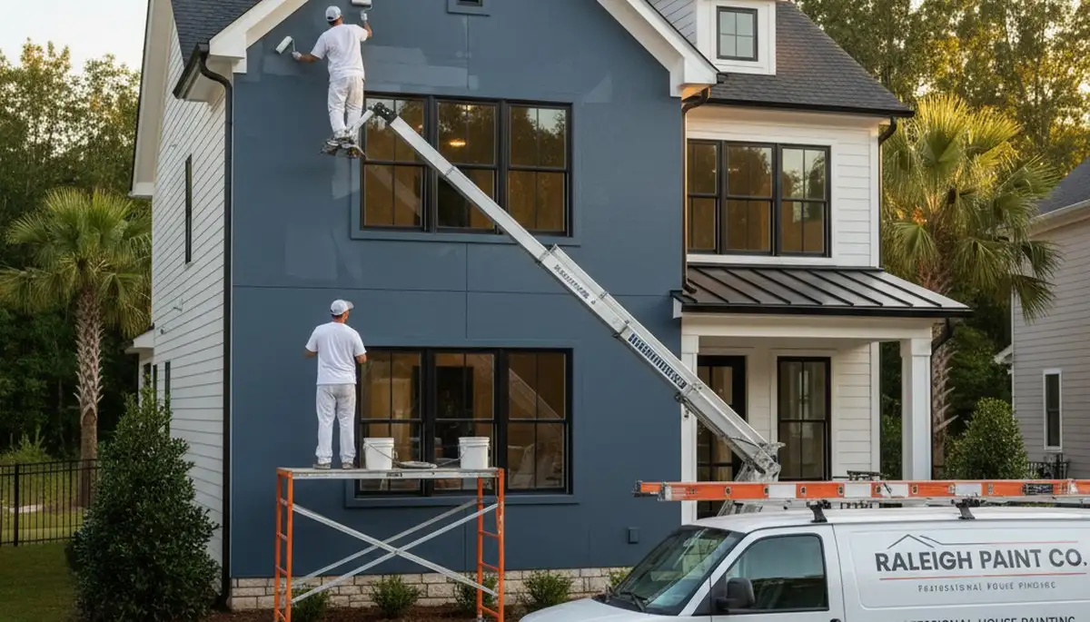 Professional house painting service in Durham, NC for interior and exterior home painting