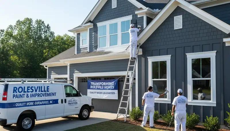 Professional house painters in Durham NC providing exterior and interior home painting services