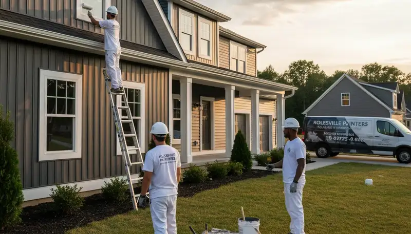 Professional house painters in Durham NC providing expert exterior painting services